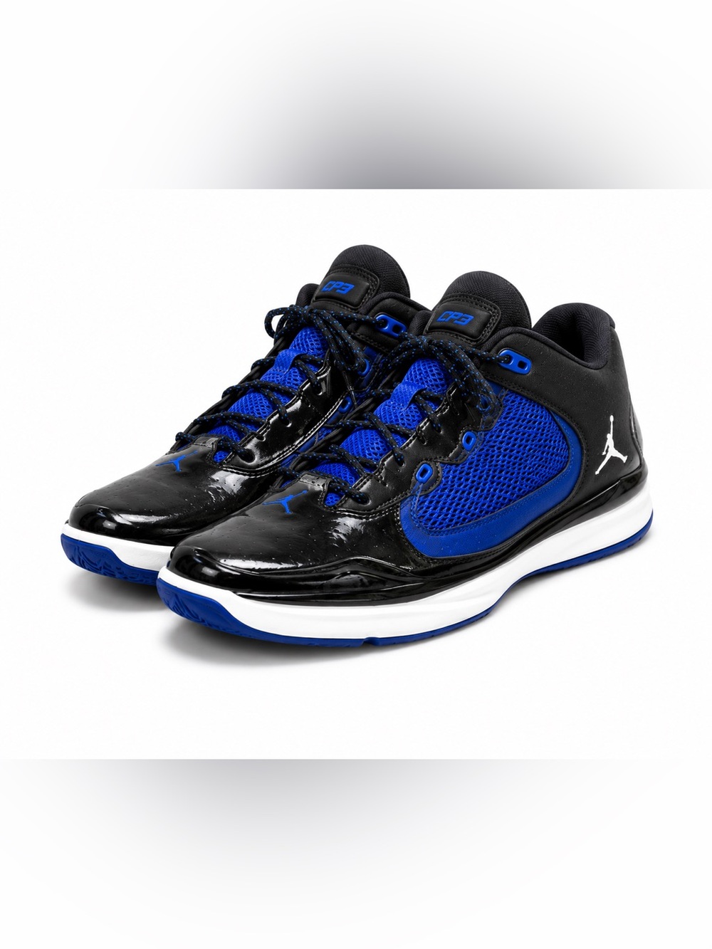Air Jordan CP3.VI Game Royal Black Blue Patent Basketball Shoes Men’s 9.5